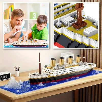 Komplet kock za sestavljanje Titanika | TITANICBLOCKS