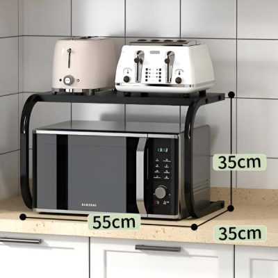 Jeklena organizatorska polica - 55x35x35 cm, 20 kg, sestava v 60 s | SHELFKA