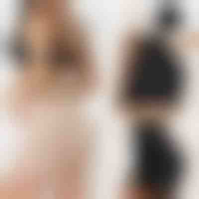 Visoke hlačke za oblikovanje postave - Komplet 2 (Črna + Bež) | LACYFIT