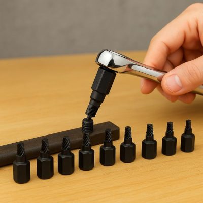 10-delni komplet izvijačev za poškodane vijake | SCREWX