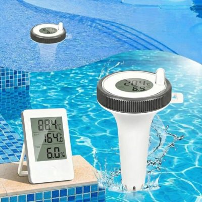 Brezžični termometer za bazen - domet 60 m, IP67, notranji zaslon | POOLMETER