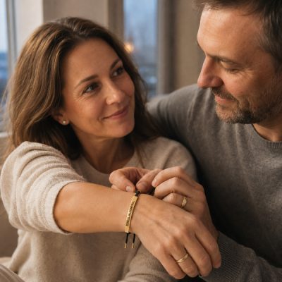 Zapestnica vere - God Is In Control, nerjaveče jeklo | FAITHLET